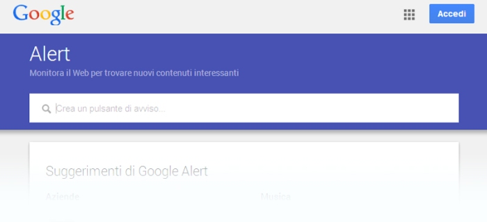 google alert strumenti seo